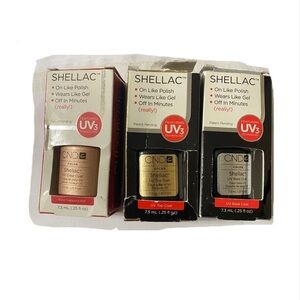 Shellac 3 piece lot featuring Iced Cappuccino